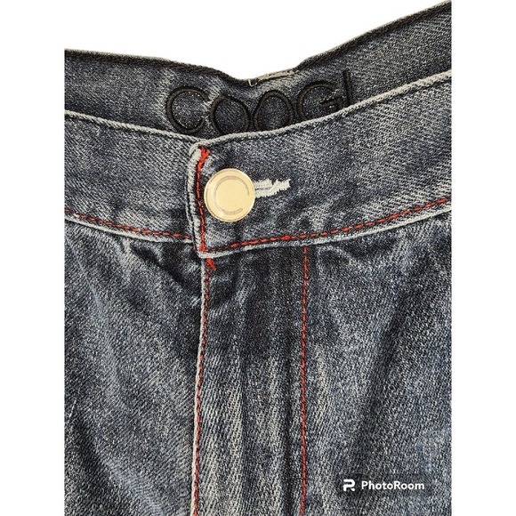 Coogi Australia Shorts Mermaid Hip Hop Baggy Embroidered Streetwear Denim Men 42 - Picture 4 of 15